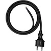 AW-Tools AWTOOLS LAIDAS SU KIŠTUKU 5m 2×1,5 Juodas H05VV-F