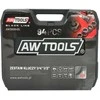 AW-Tools Raktų komplektas AWTools AW39094BL; 1/2''; 1/4''; 94 vnt.