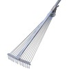 AW-Tools reguliuojamo pločio metalinis grėblys AW00092