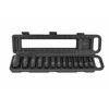 AW-Tools Smūginių galvučių rinkinys AWTools AW38690BL; 1/2''; 10-32 mm; 13 vnt.