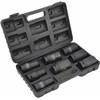 AW-Tools AWTOOLS SMŪGINIŲ GALVUČIŲ RINKINYS 3/4″ 8 vnt./17-38 mm/ ILGOS Juodas LINE