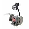 AW-Tools AWTOOLS šlifuoklis STOŁOWA 125mm / 150W Z LAMPKĄ