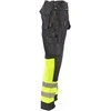 AW-Tools Apsauginės kelnės AWTools AW02614; T3; 2XL juoda/geltona