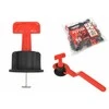 AW-Tools AWTOOLS PLYTELIŲ LYGIAVIMO SISTEMA 50vnt. + RAKTAS