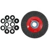 AW-Tools AWTools Žiedinis šepetys 200mm 32mm skylė (AW55195)