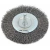 AW-Tools AWTOOLS 115 mm koto diskinis šepetys su gofruota viela