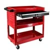 Awtools Metalinis dirbtuvių vežimėlis, 3 lygiai + 1 stalčius