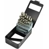 AW-Tools grąžtų rinkinys metalui HSS-G 25vnt. /1,0-13,0mm/