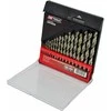 Grąžtas AW-Tools AWTOOLS WIERTŁA DO METALU HSS-G KOMPLET 19elem. /1,0-10,0mm/