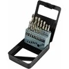 Grąžtas AW-Tools AWTOOLS WIERTŁA DO METALU HSS-G KOMPLET 19elem. /1,0 - 10,0mm/