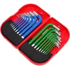 AW-Tools AWTOOLS ŠEŠIAKAMPIŲ/TORX RAKTŲ RINKINYS / 1,5-10,0mm/ 18vnt. SPALVOTI