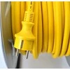 AW-Tools AWTOOLS pratęsimas BUGNAS METAL GELTONAS HEAVY DUTY 50m 3x2,5 mm 16A / 3680W / IP44 NEOPRENAS