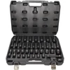 AW-Tools AWTOOLS SMŪGINIŲ GALVUČIŲ RINKINYS 1/2″ 40 vnt. TRUMPOS IR ILGOS Juodas LINE