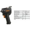 Beta Tools BETA pneumatinis Smūginis veržliasukis 1/2" 770Nm /1927XM 122 l/min.