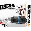Black &amp; Decker „Juodas &amp; Decker“ perforuota gręžimo galvutė MULTIEVO sistemai [MTHD5-XJ]