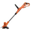 Black &amp; Decker Juodas+DECKER KOSIARKA ŻYŁKOWA 450W/25cm BESTA525