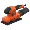 Juodas+DECKER šlifuoklis vibracinis 150W 1/3"