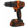 Juodas+DECKER suktuvas 18V/1x1.5Ah BDCHD18-QW