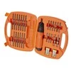 Black &amp; Decker Juodas &amp; Decker 50 vnt. antgalių rinkinys + KC9006 atsuktuvas su baterijomis
