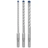 Grąžtas Bosch SDS plus-7X gražtu komp 6/8/10 mm
