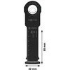 BOSCH MT DAUGIAFUNKCIS PJŪKLELIS PRO MAII 32 APB 32 x 80 mm