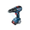 Bosch Akumuliatorinis smūginis gręžtuvas GSB 18V-50, BL, 50Nm, 2x5.0Ah, L-boxx 06019H5101