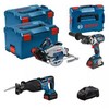 Įrankių rinkinys Bosch Rinkinys NARZÄDZI 18V GSB+GKS+GSA 1*4.0AH + 2*5.5AH