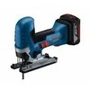 Akumuliatorinis siaurapjūklis Bosch GST 185-LI; 18 V; 2x4,0 Ah akum.