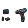 Bosch akumuliatorinis smūginis suktuvas - gręžtuvas GSB 12V-15 2x2.0Ah 06019B690H