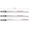 Bosch 3 siaurapj.pjūkleliai 2x T308B, 1x T308BO