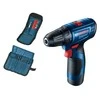 BOSCH gręžtuvas suktuvas GSR 120-LI 12V 30/14Nm 2x2,0Ah LI-ION + PRIEDAI 23 vnt.