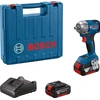 Smūginis veržliasukis Bosch GDS 18V-350 Professional; 18 V; 2x4,0 Ah akum. + L-Case