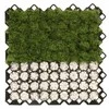 Bradas MULTI sodo grotelės, juodos, 600x600x40 mm, KRMG40BC