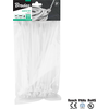 BRADAS PLASTIKINIS KABELIŲ SURIŠIKLIS Baltas 2,5×160/100vnt