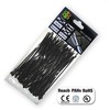 Bradas OPASKA PLASTIKOWA Juoda 7,6 x 250mm 100szt