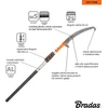 Bradas Pjūklas su kabliu V-SERIES ant teleskopinės rankenos 5,5 m / ašmenys 360 mm