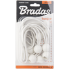 Bradas GUMINIŲ RUMULIŲ RINKINYS brezentams tvirtinti, Baltas, 10 VNT., 15 CM BCB-0515WH-B