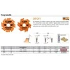 Pjovimo diskas medienai CMT 240; 100x3,96x22; Z6; 15°