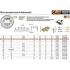 Pjovimo diskas medienai CMT 292; 180x2,6x30; Z40; 15°