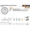 CMT PIŁA TARCZOWA HW D=250 F=32 Z=80 K=3,2/2,8 ... ALUMINIUM, LAMINAT.
