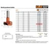 Furnitūros skylių grąžtas CMT; S=10 mm; D=26 mm