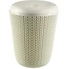 Keter CURVER ŠIUKŠLIADĖŽĖ 6L KNIT 7L/KREMINĖ