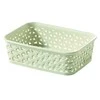 Plastikinė dėžė My Style Rattan A6 Curver 6x19.8x14.2cm kreminės spalvos