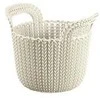 Plastikinis krepšys Knit XS Curver 19x23x19cm baltas