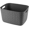 Curver / Keter CURVER BASKET XS DARK Pilkas SOFTEX 3L