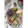 Kelioninis maisto indelis CURVER Smart Eco Line su įrankiais, žalsvos sp., h9 x 20 x 15 cm, 1,2 L