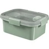 Kelioninis maisto indelis CURVER Smart Eco Line su įrankiais, žalsvos sp., h9 x 20 x 15 cm, 1,2 L