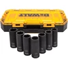 DEWALT smūginių sukimo galvučių komplektas 1/2" 7vnt.
