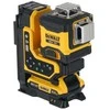 savaime išsilyginantis 3 spindulių lazeris 360° žalias, iki 80m, 18V XR DeWALT [DCLE34035D1-QW] 2.0Ah