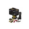 Baterija maitinamas rotacinis lazeris su raudonu spinduliu, 18 V ličio jonų 1x2,0 Ah, TOOL CONNECT BLUETOOTH DeWalt [DCE080D1RS-QW]